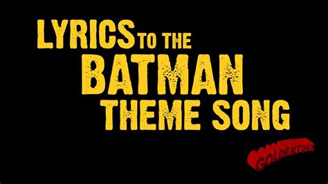 na na na batman lyrics|batman 1966 intro lyrics.